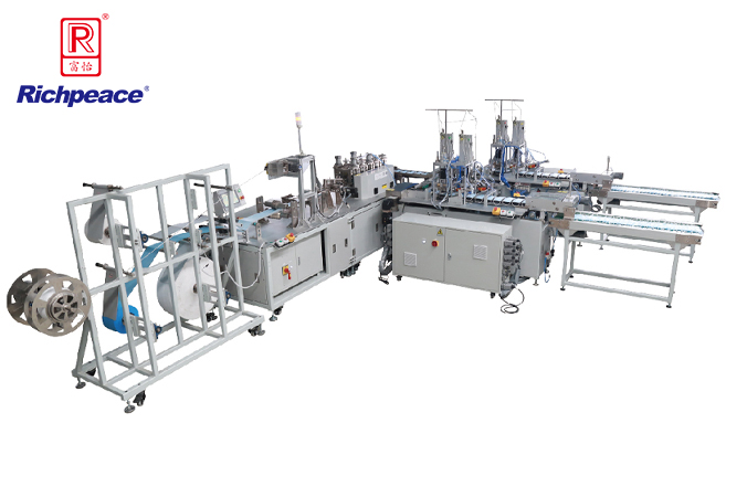 k8凯发国际平面口罩（儿童型）一拖二全自动生产线