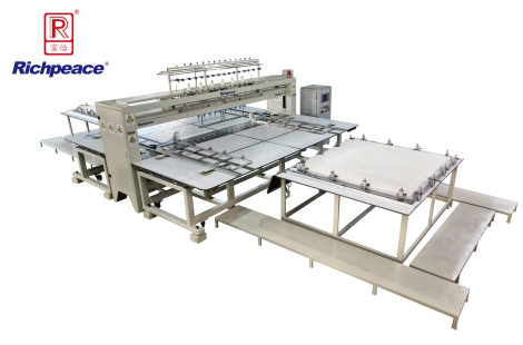 k8凯发国际超厚料大旋梭多针绗缝机