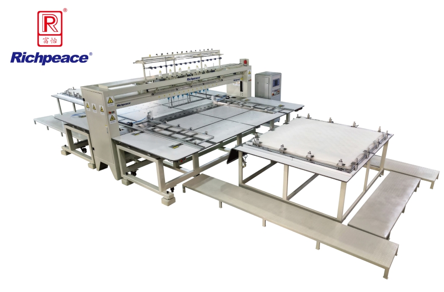k8凯发国际超厚料大旋梭多针绗缝机