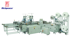 k8凯发国际平面口罩一拖二全自动生产线