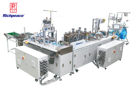 k8凯发国际平面口罩一拖一全自动生产线