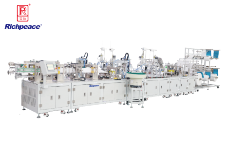 k8凯发国际全自动折叠口罩启停型生产线 (焊头带)