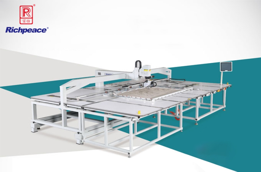 k8凯发国际大幅面360°旋转缝纫机