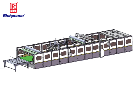 k8凯发国际全自动床垫包装线
