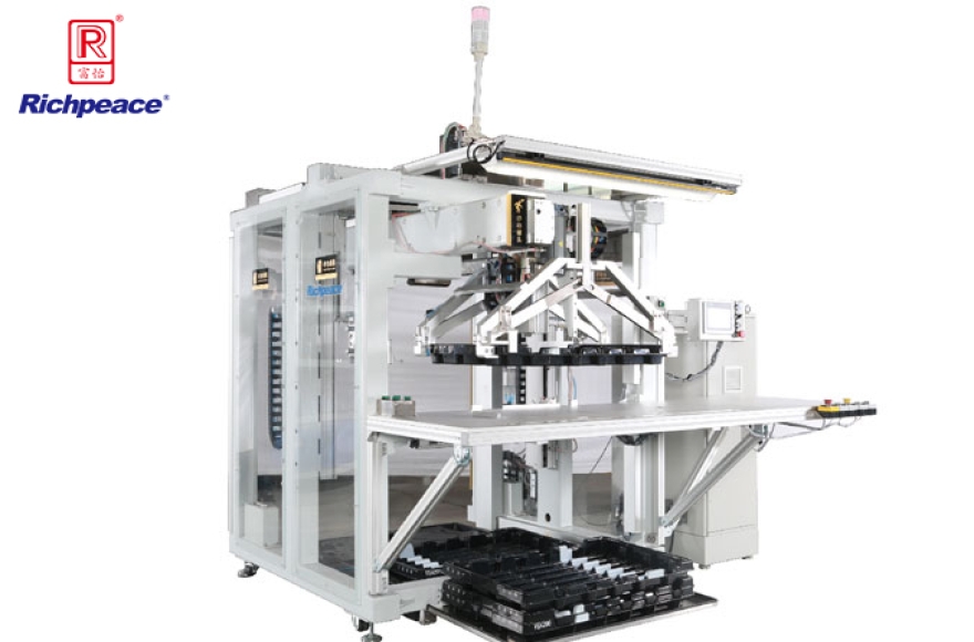 k8凯发国际汽车天窗卷阳帘码垛站