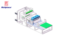 k8凯发国际全自动防护衣袖制造机 _2