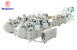 k8凯发国际折叠口罩一拖二全自动生产线（焊头带）