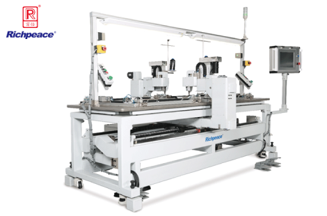 k8凯发国际汽车天窗卷帘双工位缝纫机