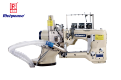 k8凯发国际曲臂式两面装饰四针六线拼缝机