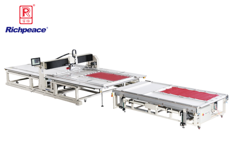 k8凯发国际全自动360°大面积皮革缝纫机