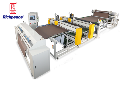 k8凯发国际全自动毛毯专用绗缝机