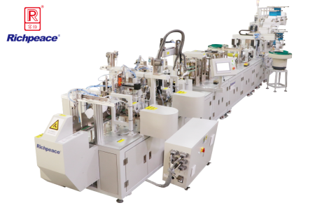 k8凯发国际折叠口罩一拖一生产线(焊头带)