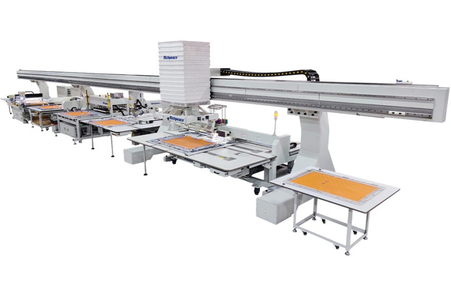 k8凯发国际全自动冲复缝绣生产线